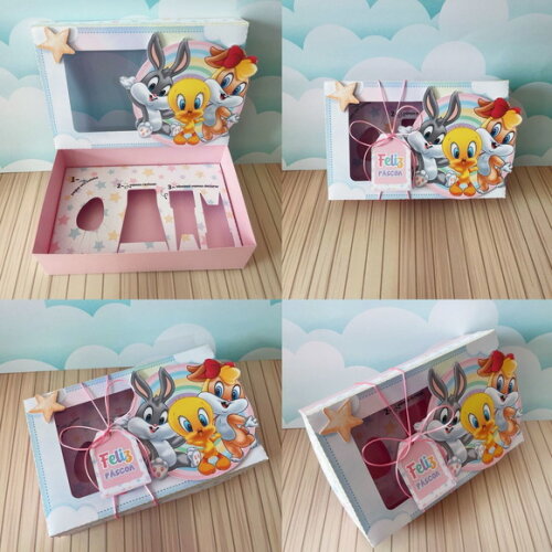 Arquivo de Corte Mini Confeiteiro Looney Tunes #6607