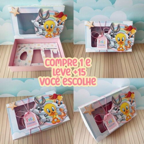 Arquivo de Corte Mini Confeiteiro Looney Tunes #6607