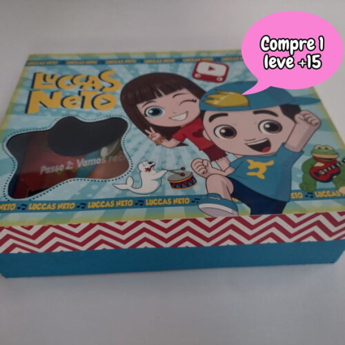 Arquivo de Corte Mini Confeiteiro Luccas Neto #093