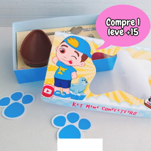 Arquivo de Corte Mini Confeiteiro Luccas Neto #154