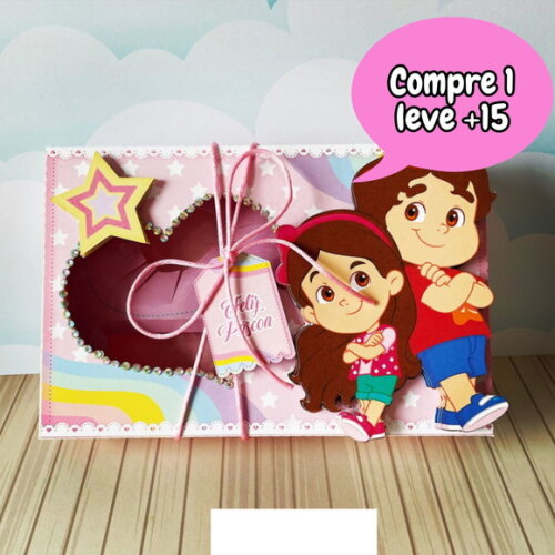 Arquivo de Corte Mini Confeiteiro Maria Clara e Jp #158