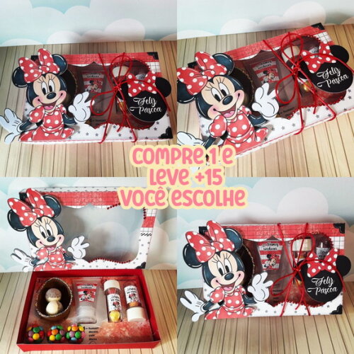 Arquivo de Corte Mini Confeiteiro Minnie Vermelha #111