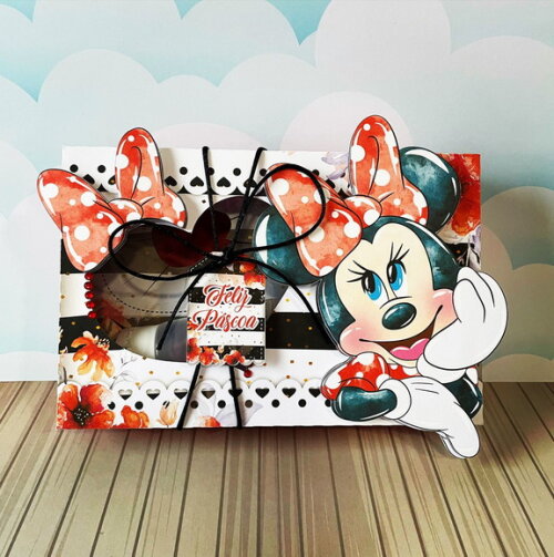 Arquivo de Corte Mini Confeiteiro Minnie Vermelha #140