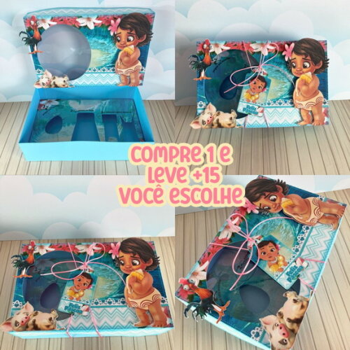 Arquivo de Corte Mini Confeiteiro Moana #3996