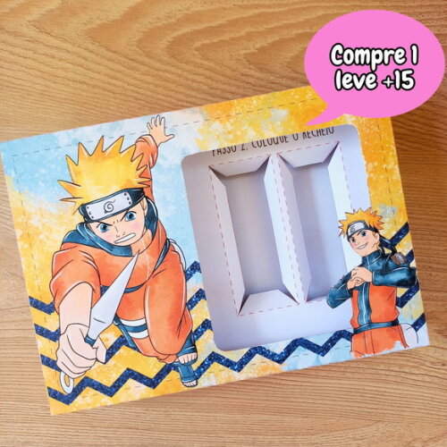 Arquivo de Corte Mini Confeiteiro Naruto #3696
