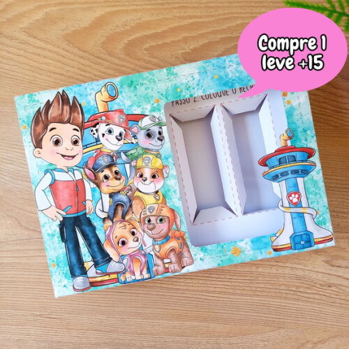 Arquivo de Corte Mini Confeiteiro Patrulha Canina #3692