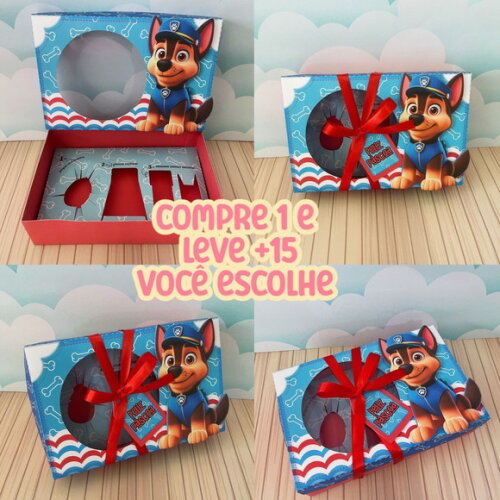 Arquivo de Corte Mini Confeiteiro Patrulha Canina #6598