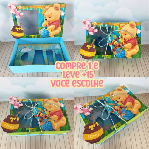 Arquivo de Corte Mini Confeiteiro Pooh #3997