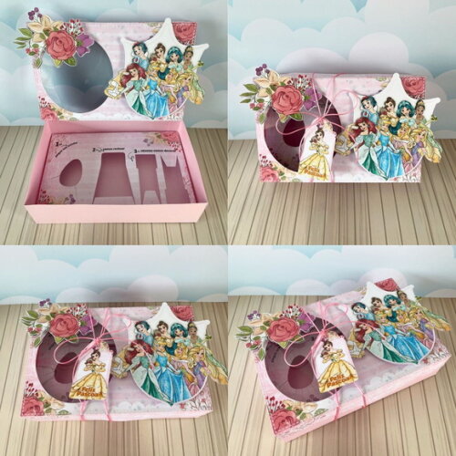 Arquivo de Corte Mini Confeiteiro Princesas #4008