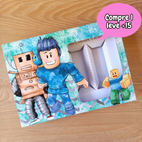 Arquivo de Corte Mini Confeiteiro Roblox #3693
