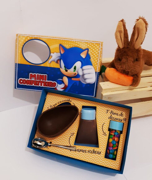 Arquivo de Corte Mini Confeiteiro Sonic #238