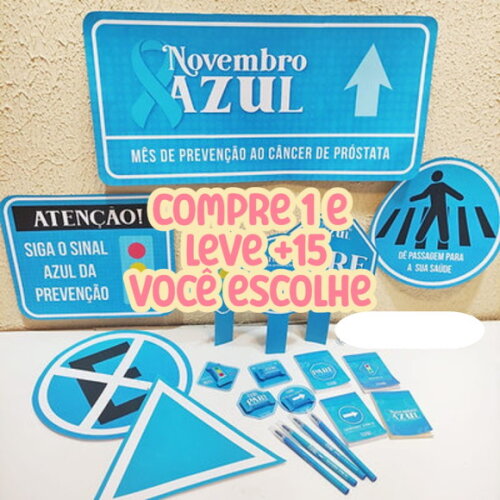 Arquivo de Corte Novembro Azul #7665