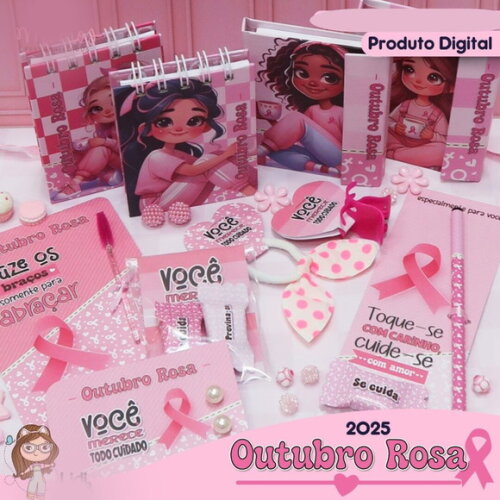 Arquivo de Corte Outubro Rosa 2025 #7206