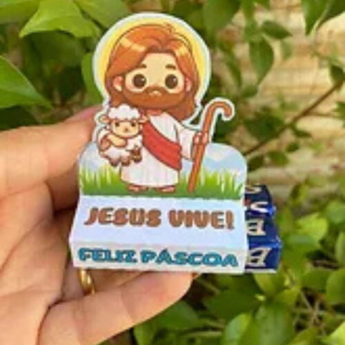 Arquivo de Corte Porta Bis Bis Jesus Pascoa #6546