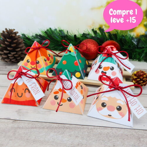 Arquivo de Corte Porta Bombom Rostinho Natal #3502