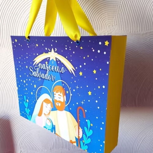 Arquivo de Corte Sacolinha Natal #7387