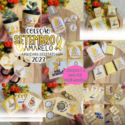 Arquivo de Corte Setembro Amarelo #5084