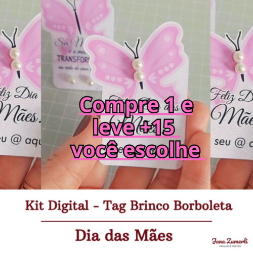Arquivo de Corte Tag Brinco Dia das Mães 2025 #6677