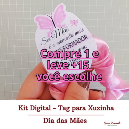 Arquivo de Corte Tag para Xuxinha Dia das Mães 2025 #6680