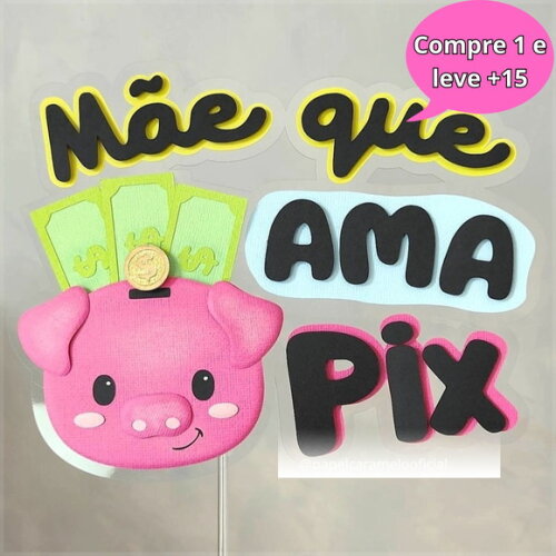 Arquivo de Corte Topo de Bolo Dia das Mães #3912
