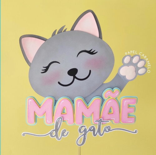 Arquivo de Corte Topo de Bolo Dia das Mães #506
