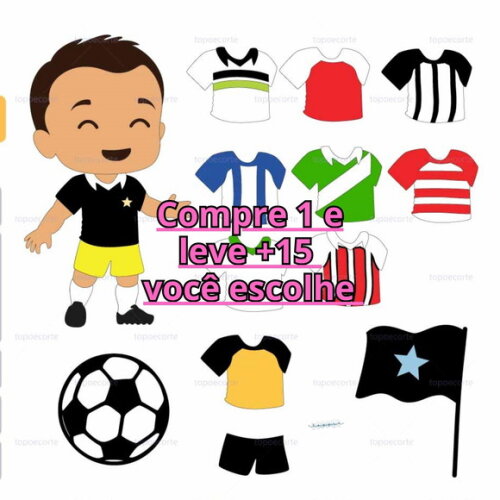 Arquivo de Corte Topo de Bolo Futebol #6207