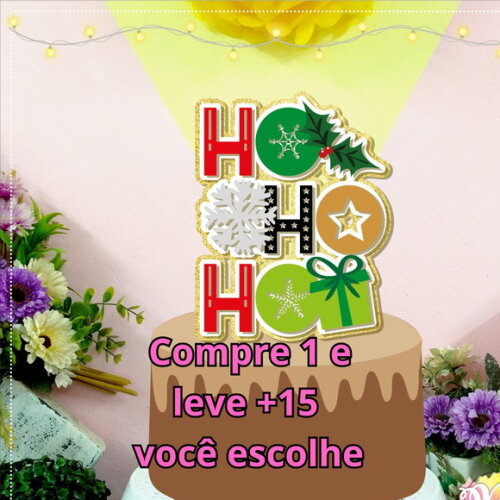 Arquivo de Corte Topo de Bolo Natal #2690