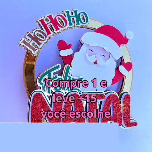 Arquivo de Corte Topo de Bolo Natal #5842