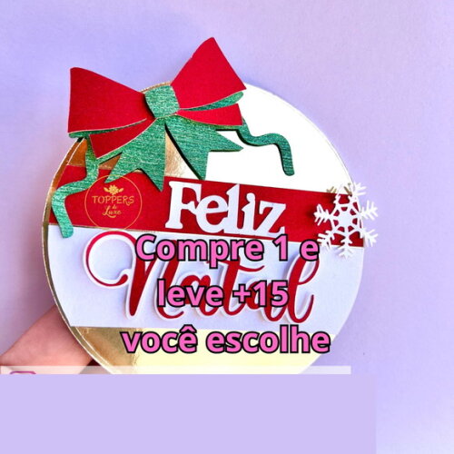Arquivo de Corte Topo de Bolo Natal #5849