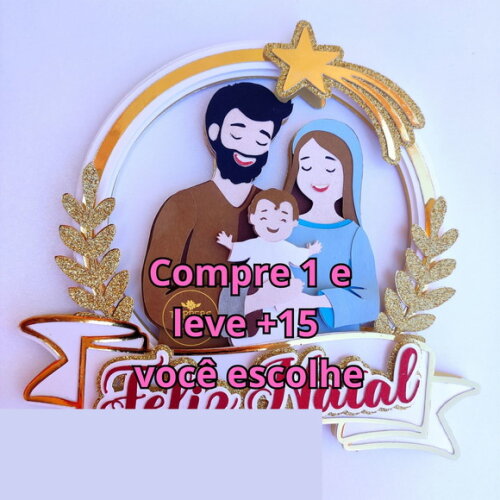 Arquivo de Corte Topo de Bolo Natal #5866