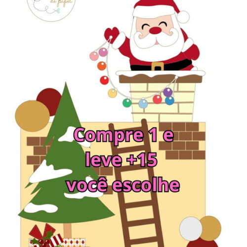 Arquivo de Corte Topo de Bolo Natal #5877