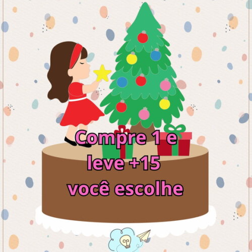 Arquivo de Corte Topo de Bolo Natal #5903