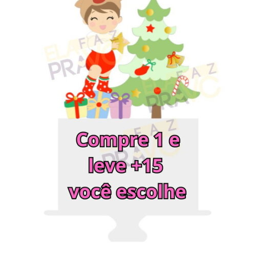Arquivo de Corte Topo de Bolo Natal #5911