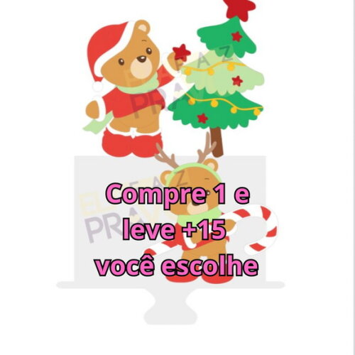 Arquivo de Corte Topo de Bolo Natal #5918