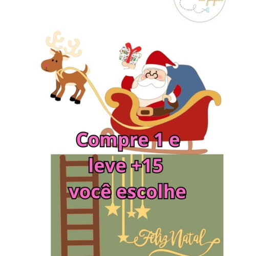 Arquivo de Corte Topo de Bolo Natal #5928