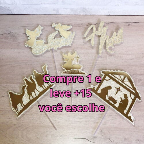 Arquivo de Corte Topo de Bolo Natal #5933