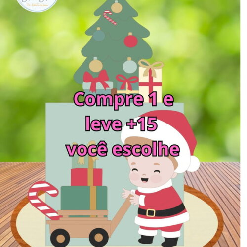Arquivo de Corte Topo de Bolo Natal #5937