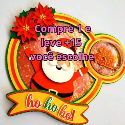 Arquivo de Corte Topo de Bolo Natal #5949