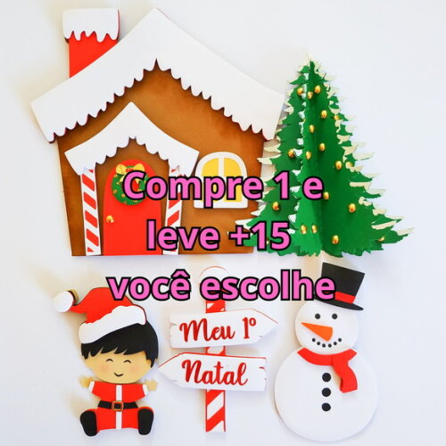 Arquivo de Corte Topo de Bolo Natal #5957