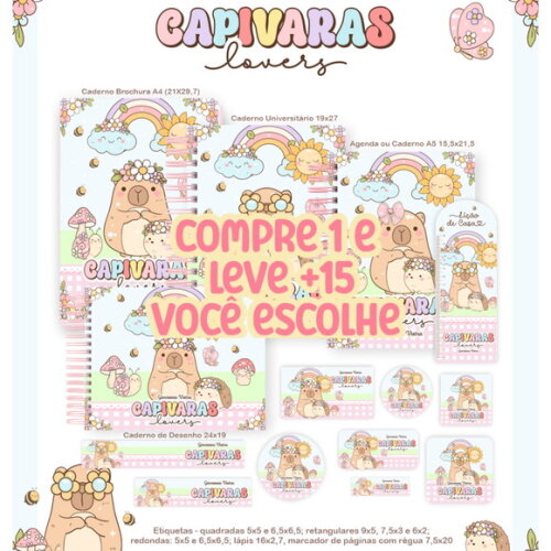 Arquivo de Corte Volta Ás Aulas Capivara Lovers 2026 #7521