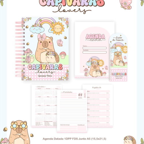 Arquivo de Corte Volta Ás Aulas Capivara Lovers 2026 #7521