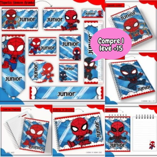 Arquivo de Corte Volta Ás Aulas Homem Aranha #034