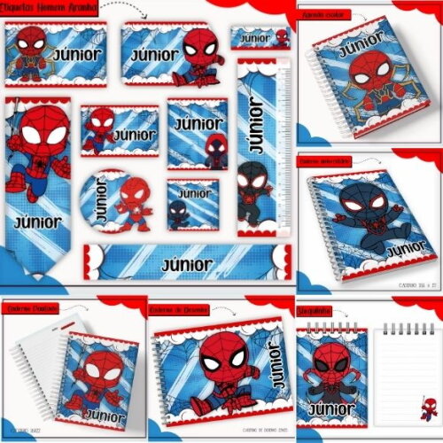 Arquivo de Corte Volta Ás Aulas Homem Aranha #034