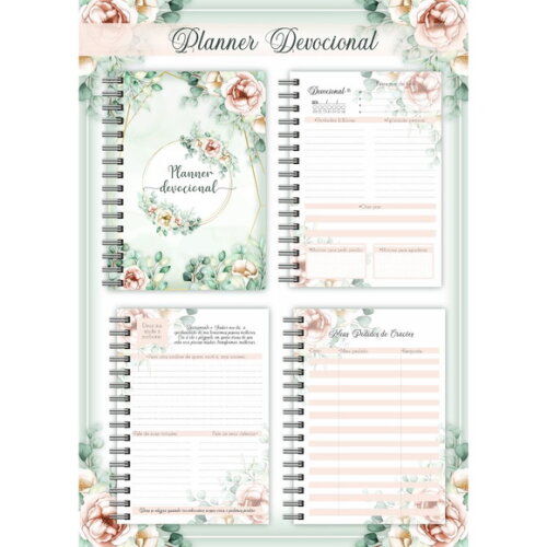 Arquivo Digital - Agenda/caderno Devocional Feminino #274