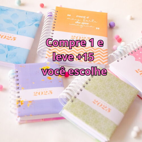 Arquivo Digital Agenda 2025 Coleção Caramelo #5741