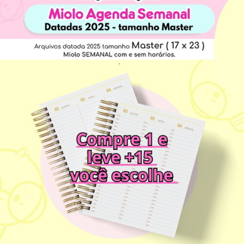 Arquivo Digital Agenda 2025 Master #4391