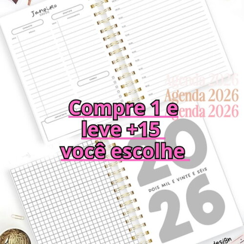 Arquivo Digital Agenda 2026 - Neutra #6933