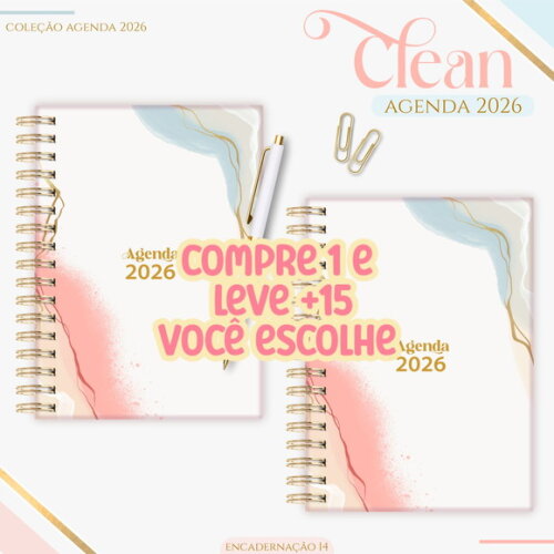 Arquivo Digital Agenda Basic Color 2026 #7372