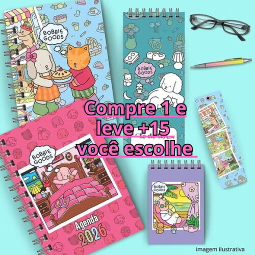 Arquivo Digital Agenda Bobbie Goods 2026 #6890