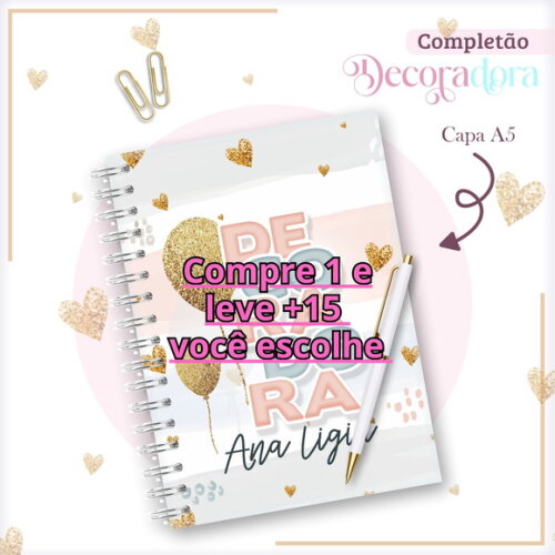 Arquivo Digital Agenda Decoradora 2026 Atualizada #6038